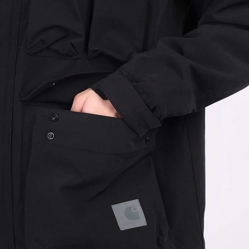 мужская черная куртка Carhartt WIP Kilda Jacket I030585-black - цена, описание, фото 8